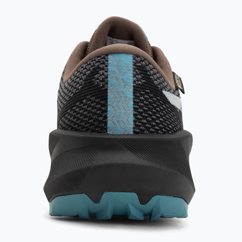 Кросівки для бігу чоловічі ASICS Trabuco 14 GTX black/misty pine 7