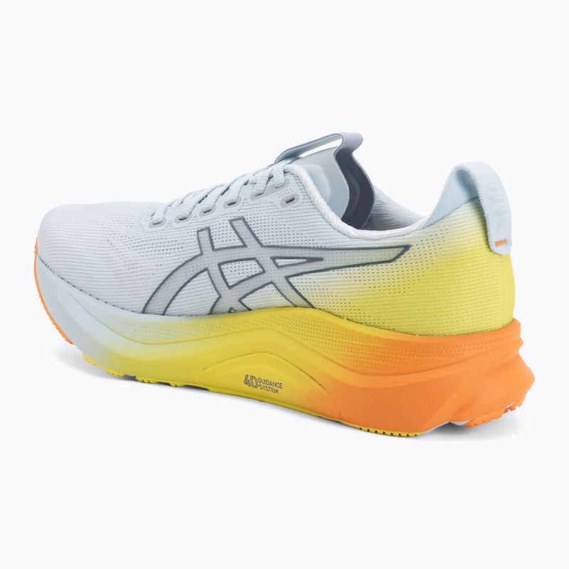 Кросівки для бігу чоловічі ASICS Gel-Kayano 32 sky/lemon spark 3