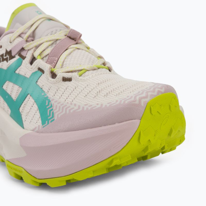 Кросівки для бігу жіночі ASICS Trabuco Max 5 mineral beige/aurora green 7