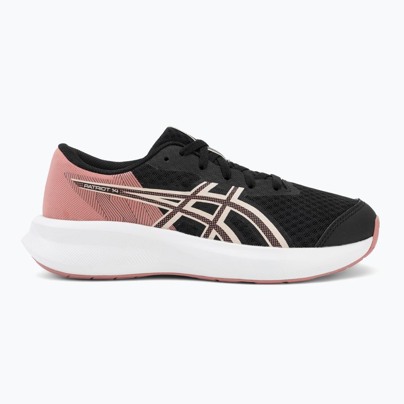 Кросівки для бігу дитячі ASICS Patriot 14 GS black/pearl pink 2