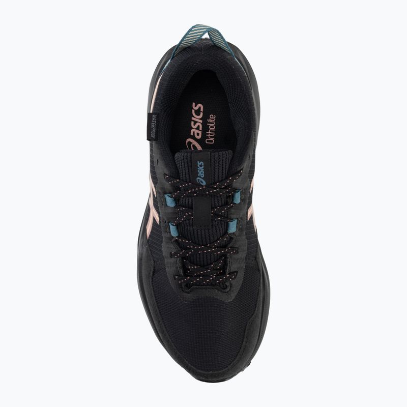 Кросівки для бігу жіночі ASICS Gel-Venture 11 Waterproof black/apricot crush 5