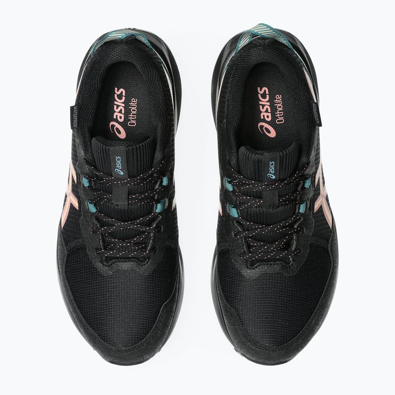 Кросівки для бігу жіночі ASICS Gel-Venture 11 Waterproof black/apricot crush 13