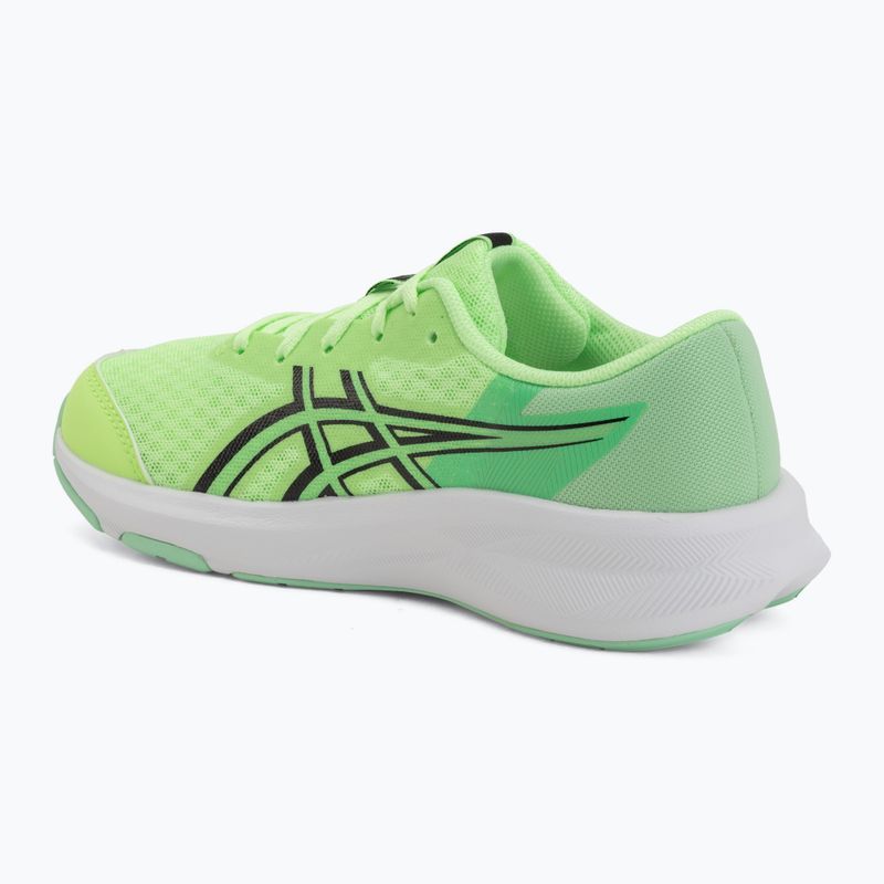 Кросівки для бігу дитячі ASICS Patriot 14 GS iluminate green/black 3