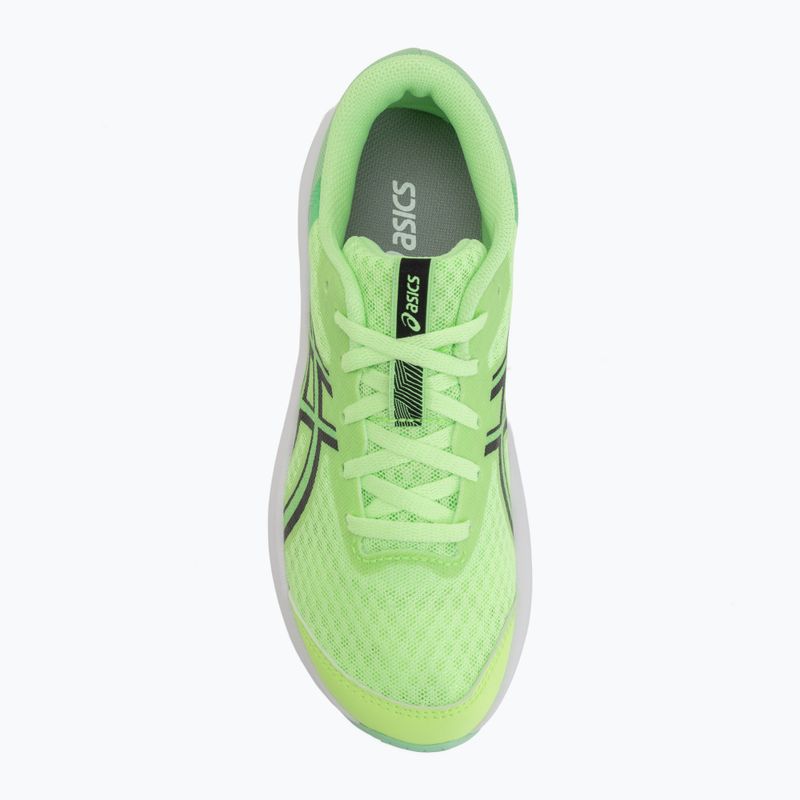 Кросівки для бігу дитячі ASICS Patriot 14 GS iluminate green/black 5