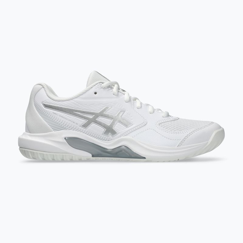 Кросівки тенісні жіночі ASICS Gel-Dedicate 9 In white/pure silver 2
