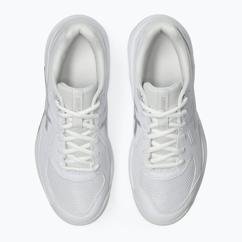 Кросівки тенісні жіночі ASICS Gel-Dedicate 9 In white/pure silver 5