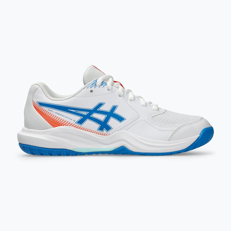 Кросівки тенісні дитячі ASICS Gel-Dedicate 9 GS white/directoire blue 2