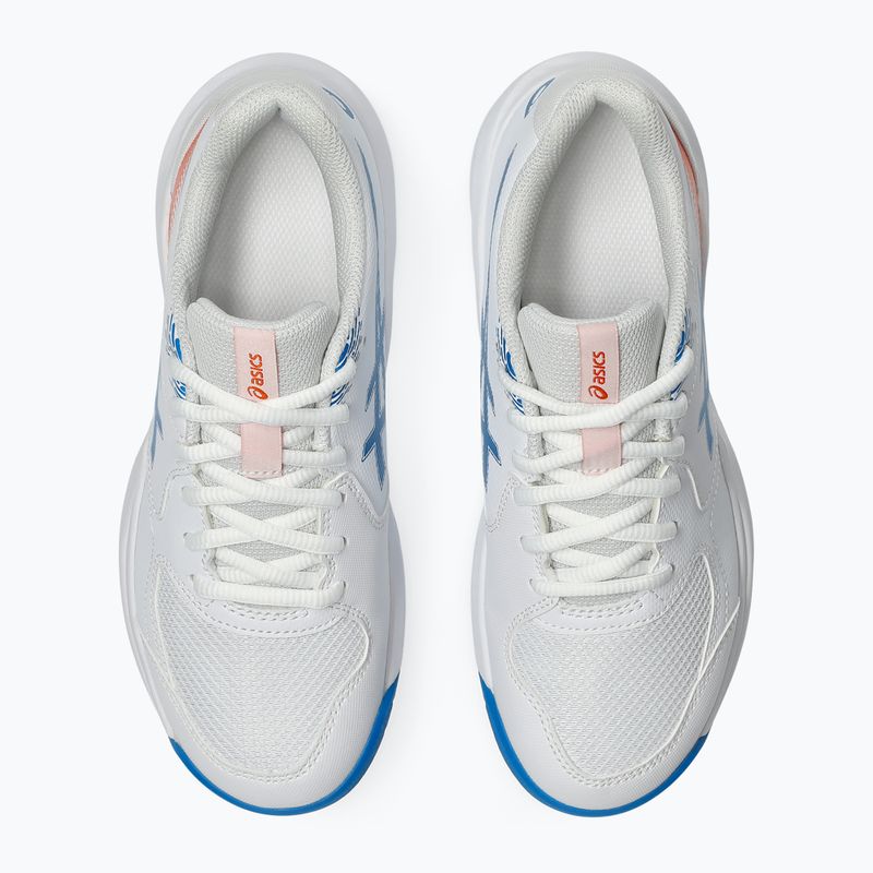 Кросівки тенісні дитячі ASICS Gel-Dedicate 9 GS white/directoire blue 5