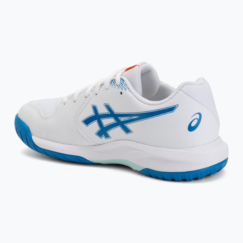 Кросівки тенісні дитячі ASICS Gel-Dedicate 9 GS white/directoire blue 3