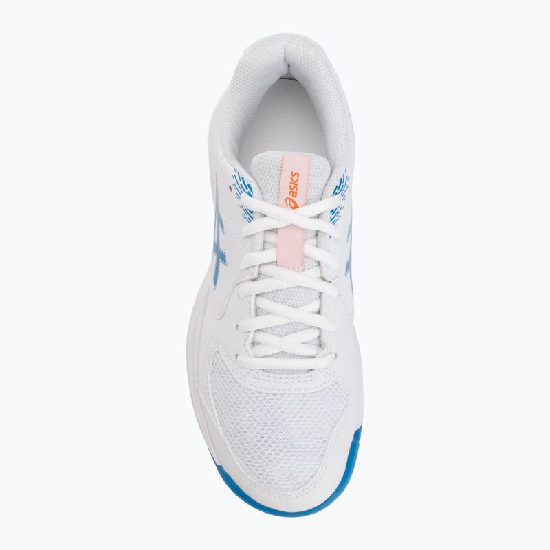 Кросівки тенісні дитячі ASICS Gel-Dedicate 9 GS white/directoire blue 5