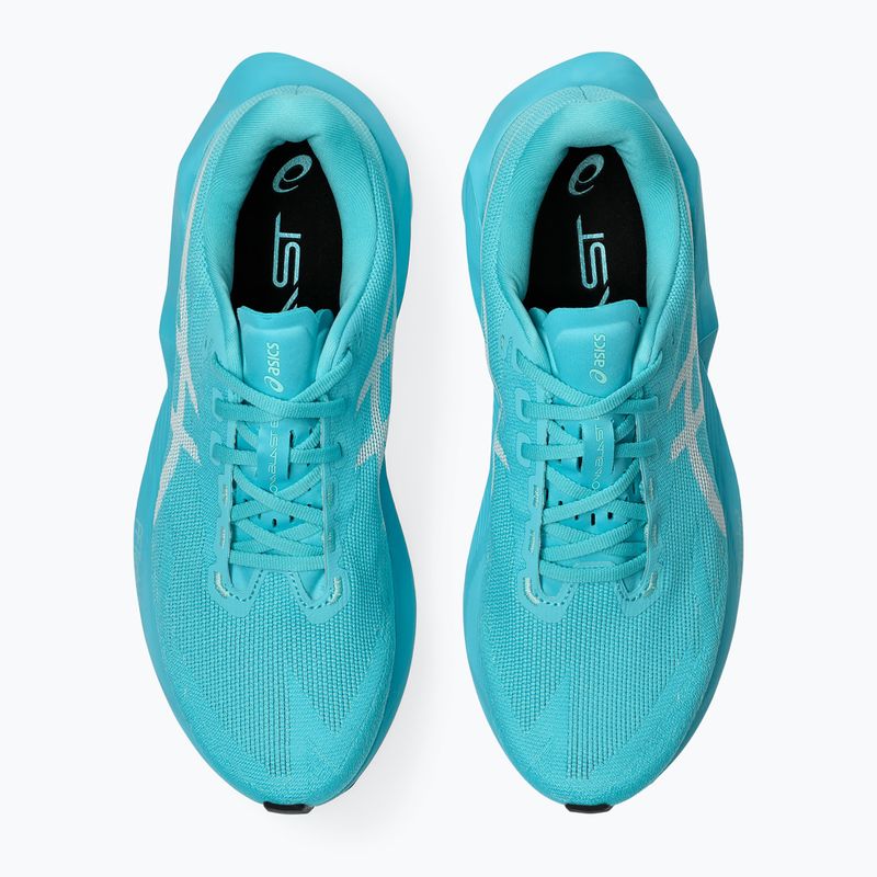 Кросівки для бігу чоловічі ASICS Novablast 6 energy aqua/white 6