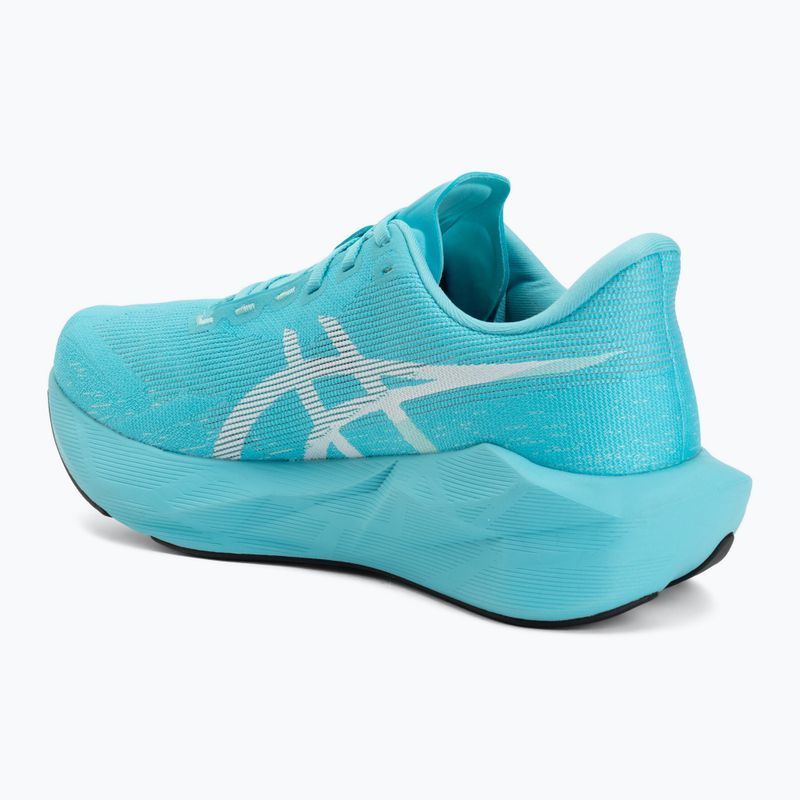 Кросівки для бігу чоловічі ASICS Novablast 6 energy aqua/white 3
