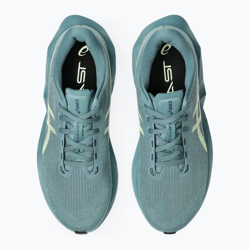 Кросівки для бігу чоловічі ASICS Novablast 6 foggy teal/illuminate yellow 6