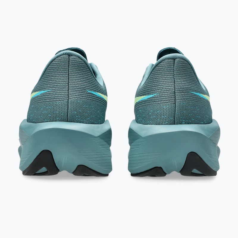 Кросівки для бігу чоловічі ASICS Novablast 6 foggy teal/illuminate yellow 7