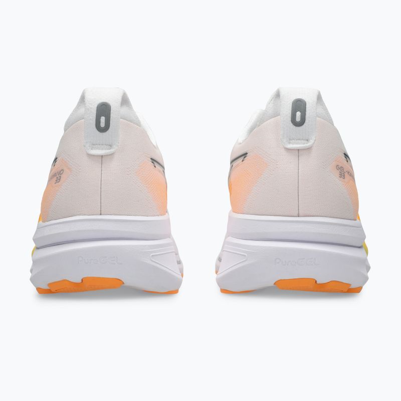 Кросівки для бігу чоловічі ASICS Gel-Kayano 33 white/stadium orange 6