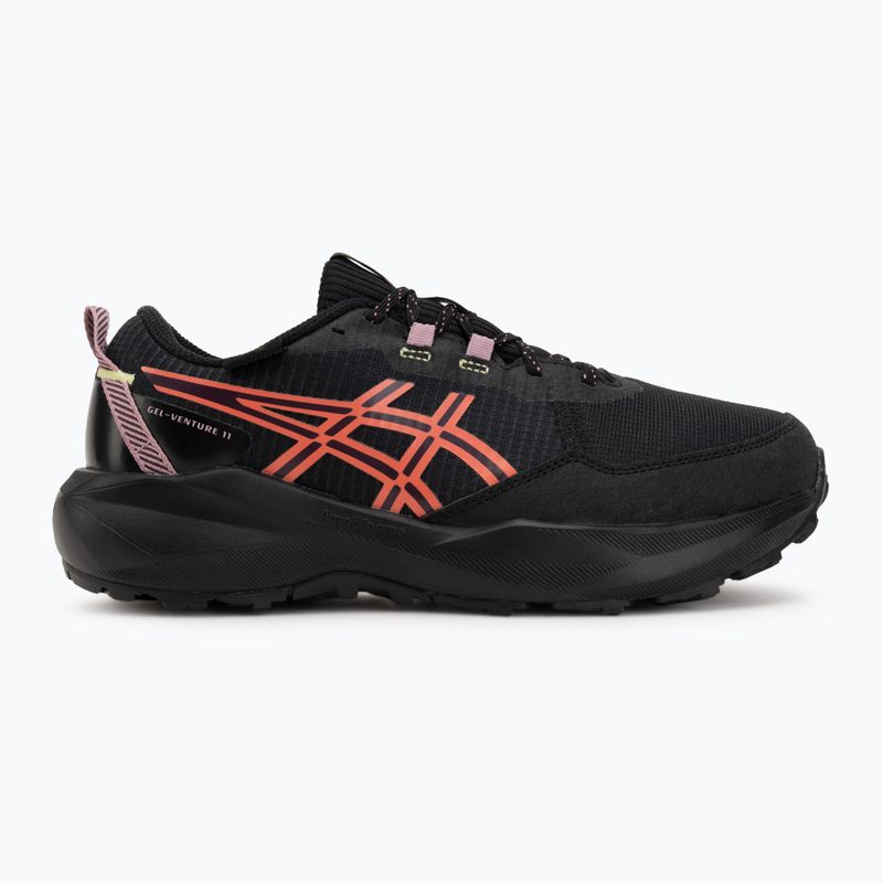 Кросівки для бігу жіночі Asics Gel-Venture 11 Waterproof Black/Watermelon 2