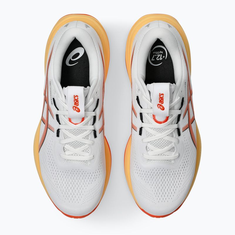 Кросівки для бігу чоловічі ASICS Gel-Cumulus 28 white/energy orange 5