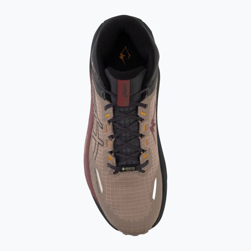 Кросівки для бігу чоловічі Asics Gel-Trabuco Mt Gtx taupe grey/graphite grey 5