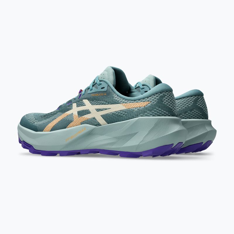 Кросівки для бігу жіночі ASICS Trabuco 14 foggy teal/radiant amethyst 4