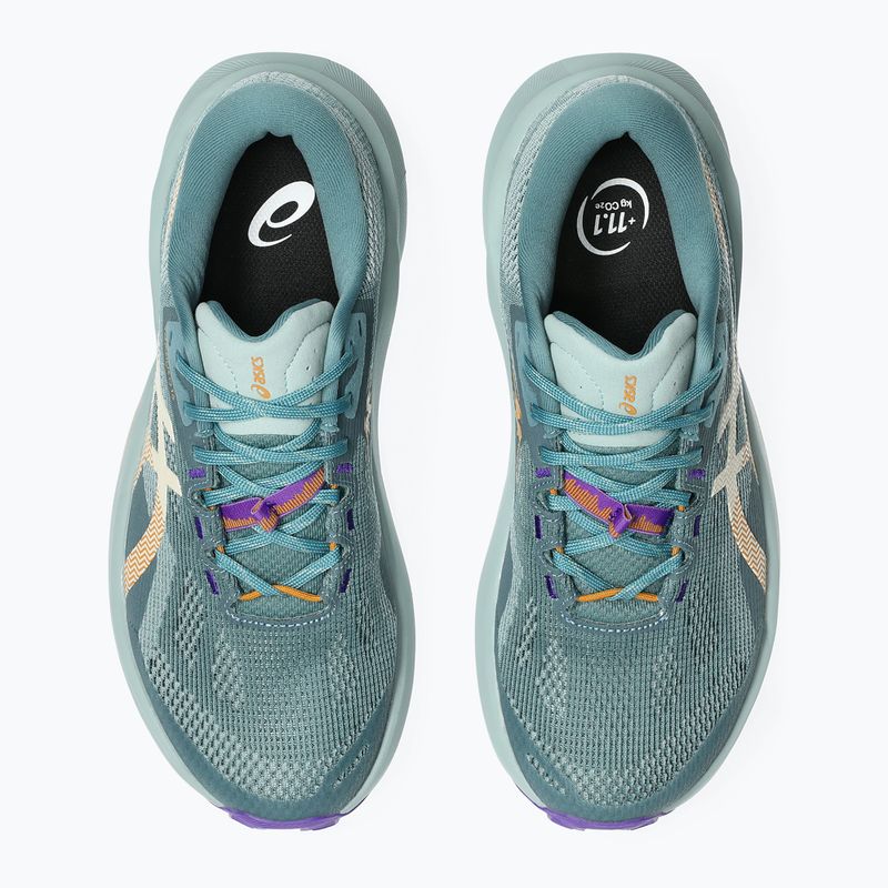 Кросівки для бігу жіночі ASICS Trabuco 14 foggy teal/radiant amethyst 6