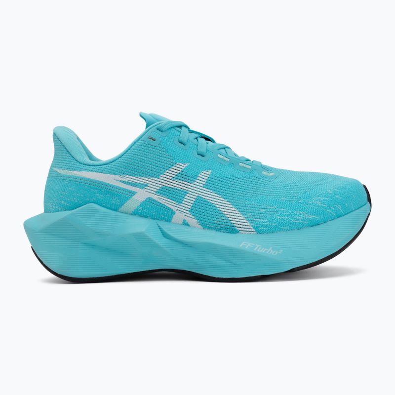 Кросівки для бігу жіночі ASICS Novablast 6 energy aqua/white 2