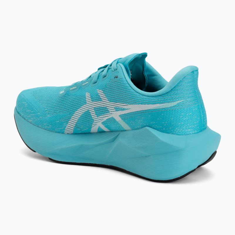 Кросівки для бігу жіночі ASICS Novablast 6 energy aqua/white 3