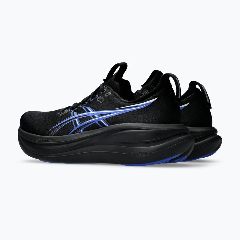 Кросівки для бігу чоловічі ASICS Gel-Nimbus 28 black/neon blue 3