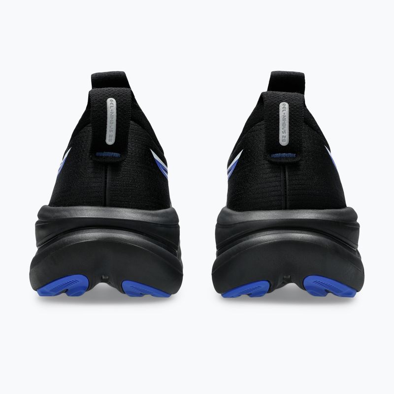 Кросівки для бігу чоловічі ASICS Gel-Nimbus 28 black/neon blue 6
