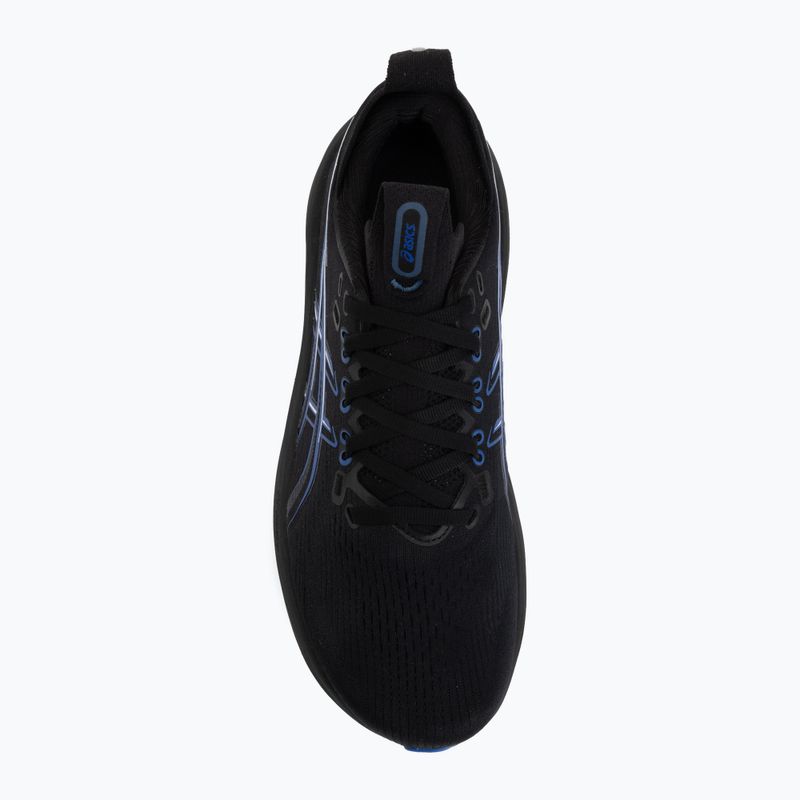 Кросівки для бігу чоловічі ASICS Gel-Nimbus 28 black/neon blue 5