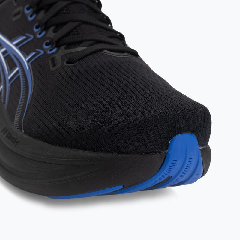 Кросівки для бігу чоловічі ASICS Gel-Nimbus 28 black/neon blue 7