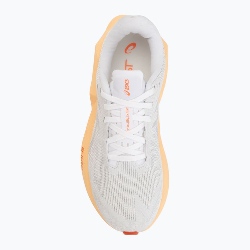 Кросівки для бігу жіночі ASICS Novablast 6 white/vivid coral 5