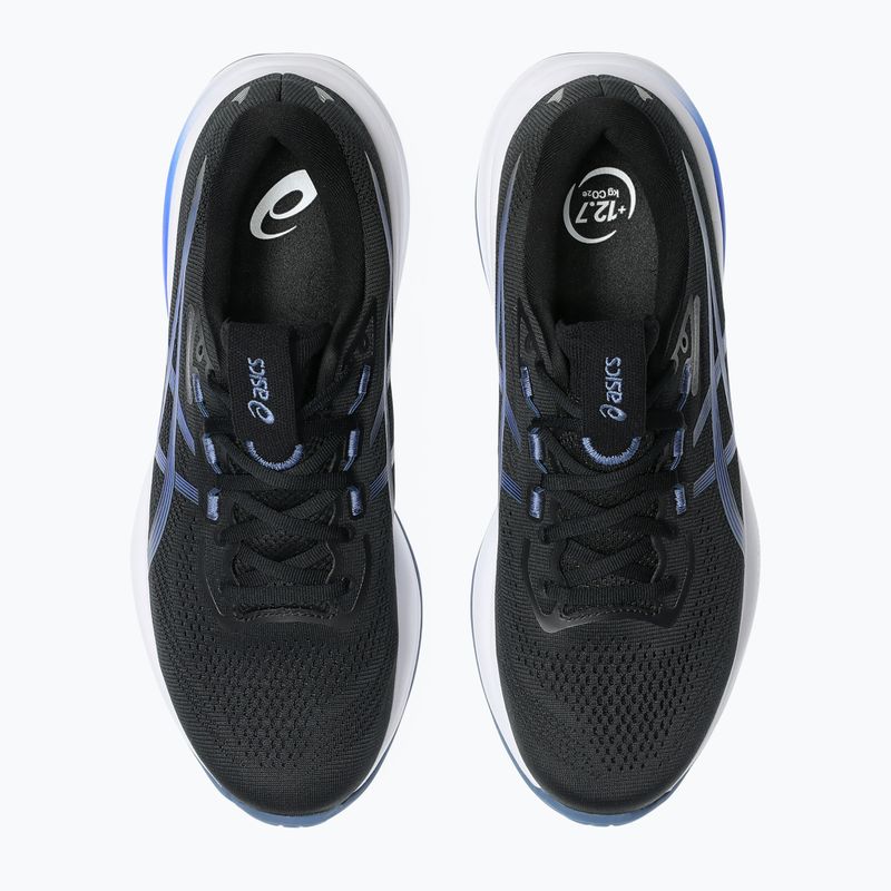 Кросівки для бігу чоловічі ASICS Gel-Cumulus 28 black/neon blue 5