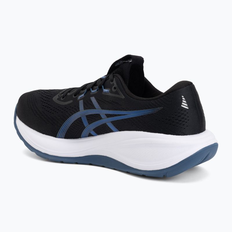 Кросівки для бігу чоловічі ASICS Gel-Cumulus 28 black/neon blue 3