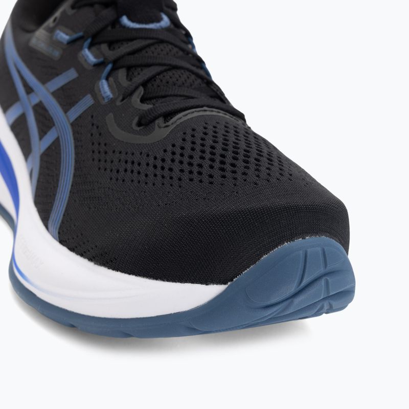 Кросівки для бігу чоловічі ASICS Gel-Cumulus 28 black/neon blue 7