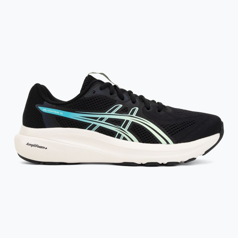 Кросівки для бігу чоловічі ASICS Gel-Contend 10 black/illuminate yellow 2