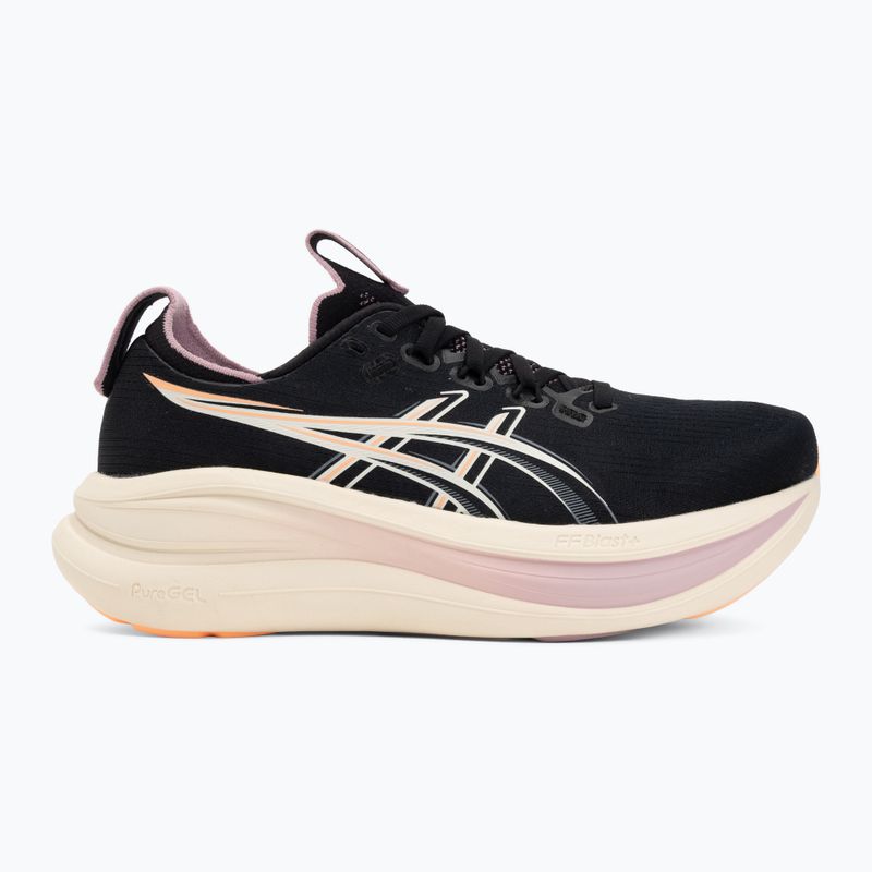 Кросівки для бігу жіночі ASICS Gel-Nimbus 28 black/taro purple 2