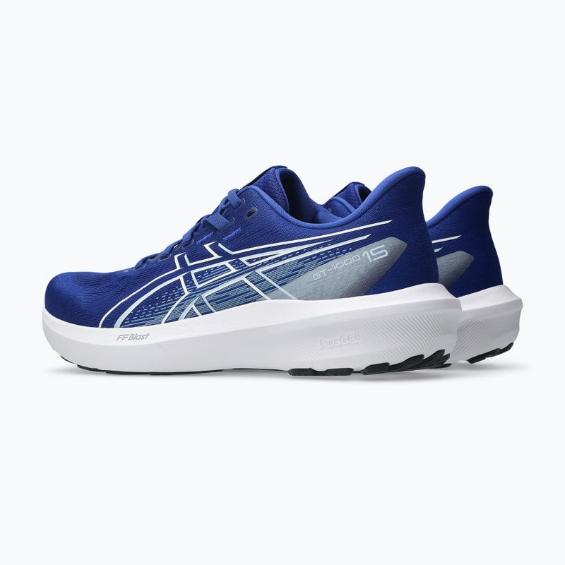 Кросівки для бігу чоловічі ASICS GT-1000 15 prussian blue/white 3