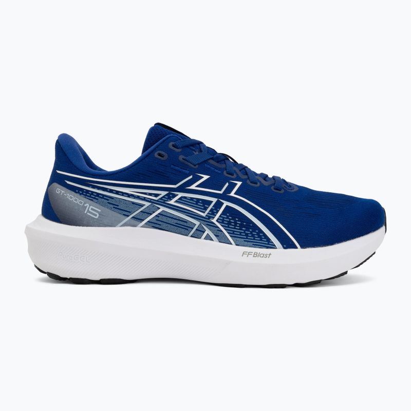 Кросівки для бігу чоловічі ASICS GT-1000 15 prussian blue/white 2