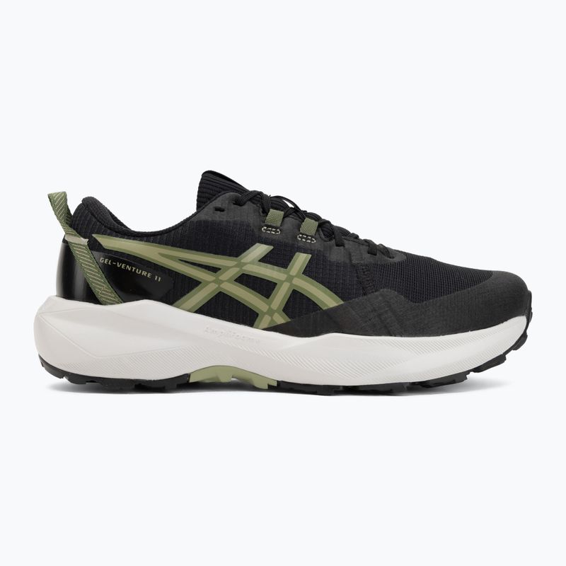 Кросівки для бігу чоловічі Asics Gel-Venture 11 Black/Khaki Green 2