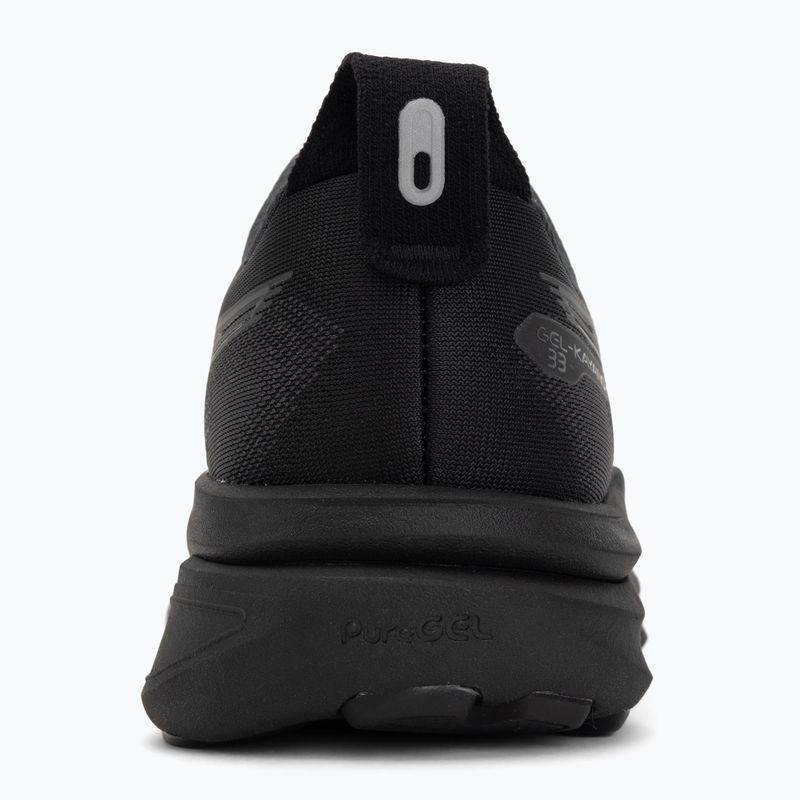 Кросівки для бігу жіночі Asics Gel-Kayano 33 black/black 6