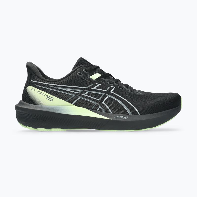 Кросівки для бігу чоловічі ASICS GT-1000 15 black/illuminate yellow 2