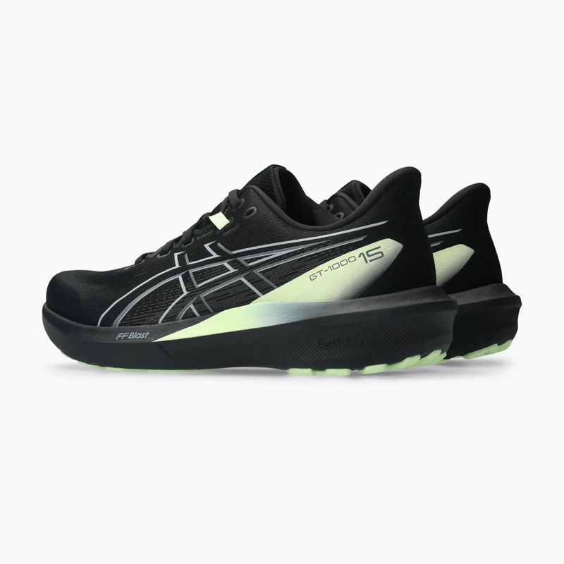 Кросівки для бігу чоловічі ASICS GT-1000 15 black/illuminate yellow 3