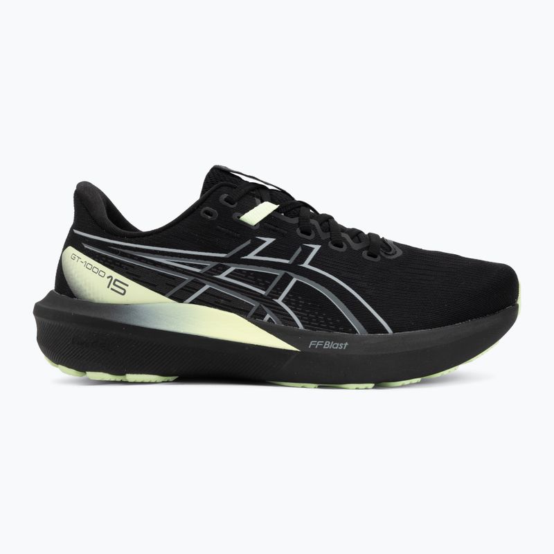 Кросівки для бігу чоловічі ASICS GT-1000 15 black/illuminate yellow 2