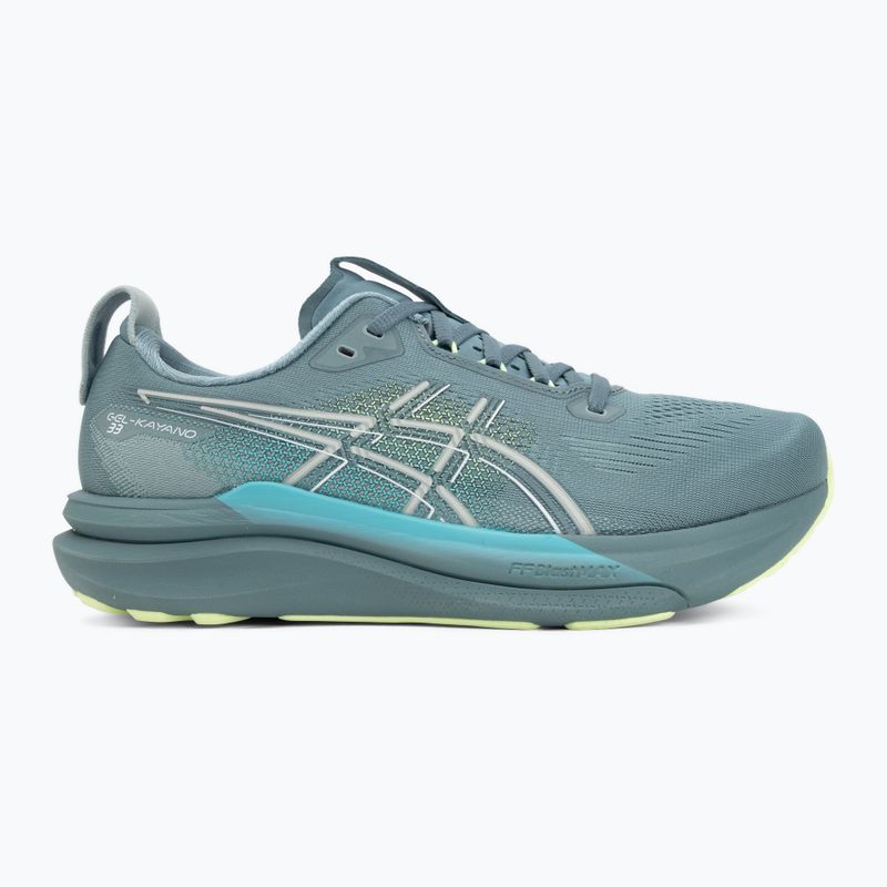 Кросівки для бігу чоловічі ASICS Gel-Kayano 33 foggy teal/illuminate yellow 2