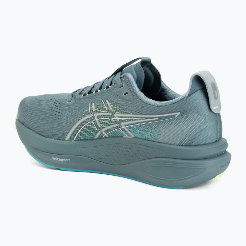 Кросівки для бігу чоловічі ASICS Gel-Kayano 33 foggy teal/illuminate yellow 3