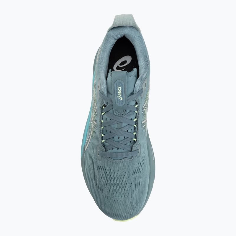 Кросівки для бігу чоловічі ASICS Gel-Kayano 33 foggy teal/illuminate yellow 5