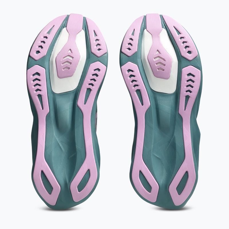 Кросівки для бігу жіночі ASICS Novablast 6 foggy teal/hazy lilac 5