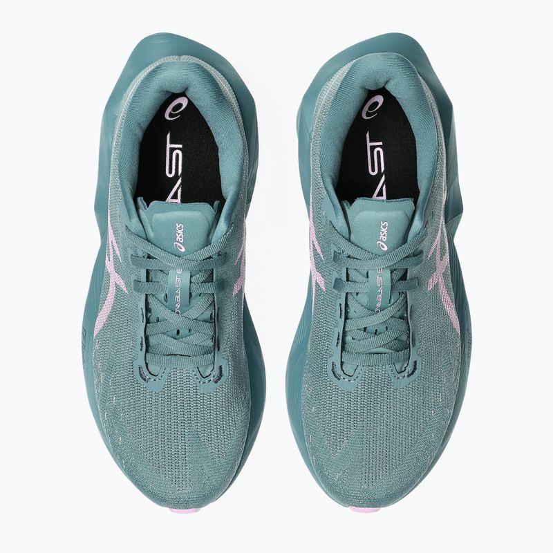 Кросівки для бігу жіночі ASICS Novablast 6 foggy teal/hazy lilac 6