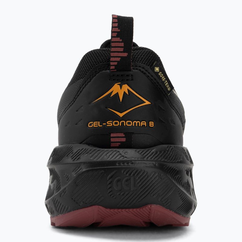 Кросівки для бігу чоловічі Asics Gel-Sonoma 8 Gtx Black/Brisket Red 6