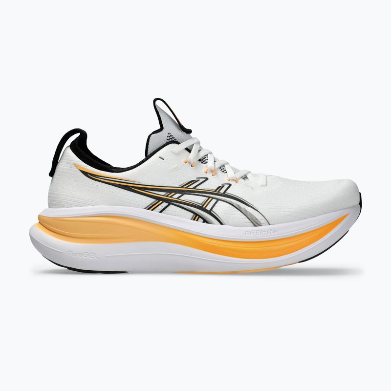 Кросівки для бігу чоловічі ASICS Gel-Nimbus 28 white/stadium orange 2